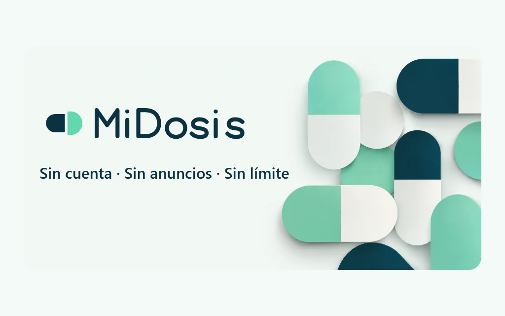 MiDosis — Pastillero y alarma de medicación